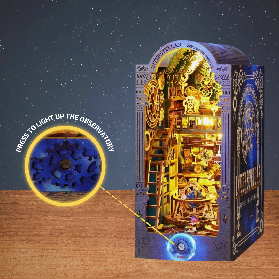 Interstellar DIY Book Nook