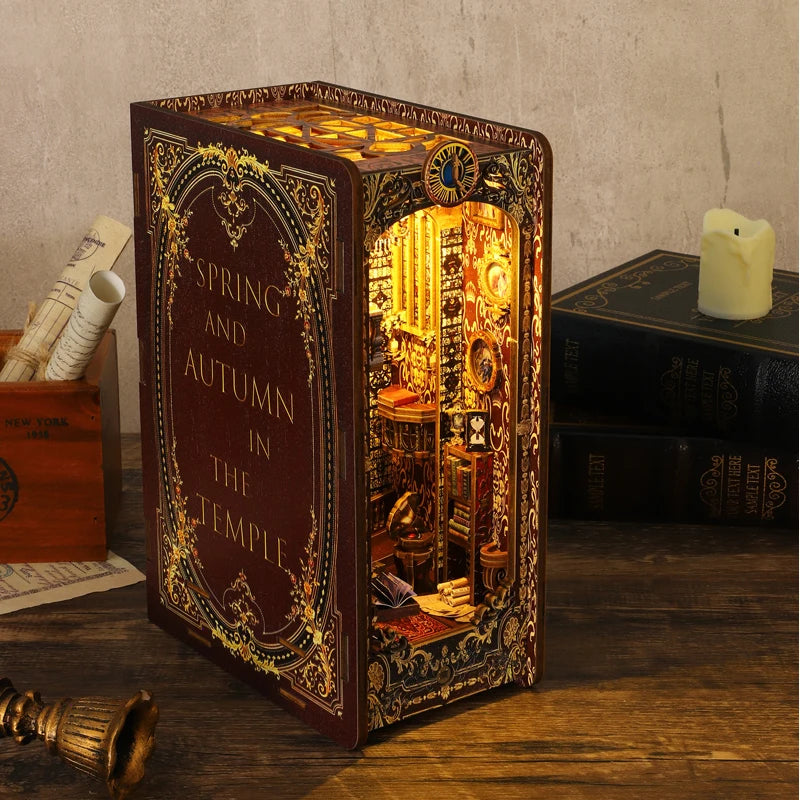 DIY Book Nook Shelf Insert