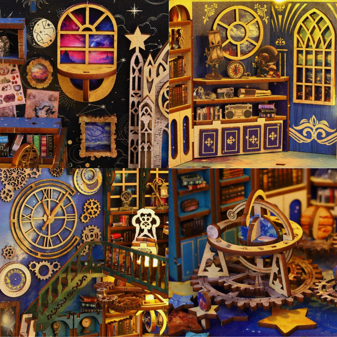 Interstellar DIY Book Nook